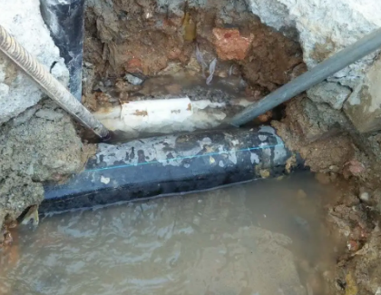 天柱测漏水之水管漏水